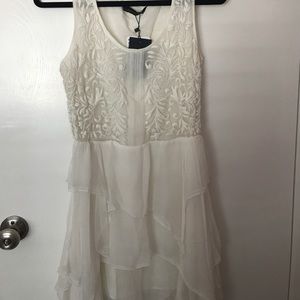 Lace flowy dress