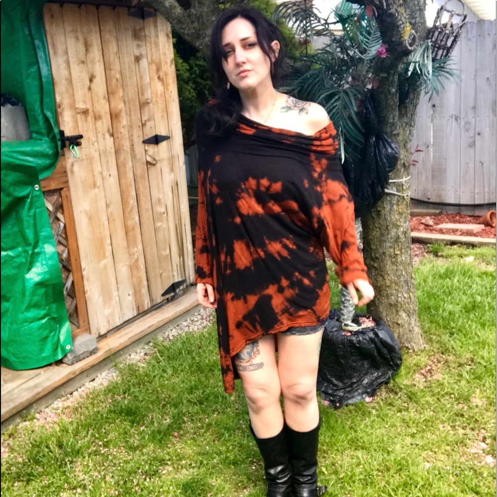 Tie Dyed Poncho
