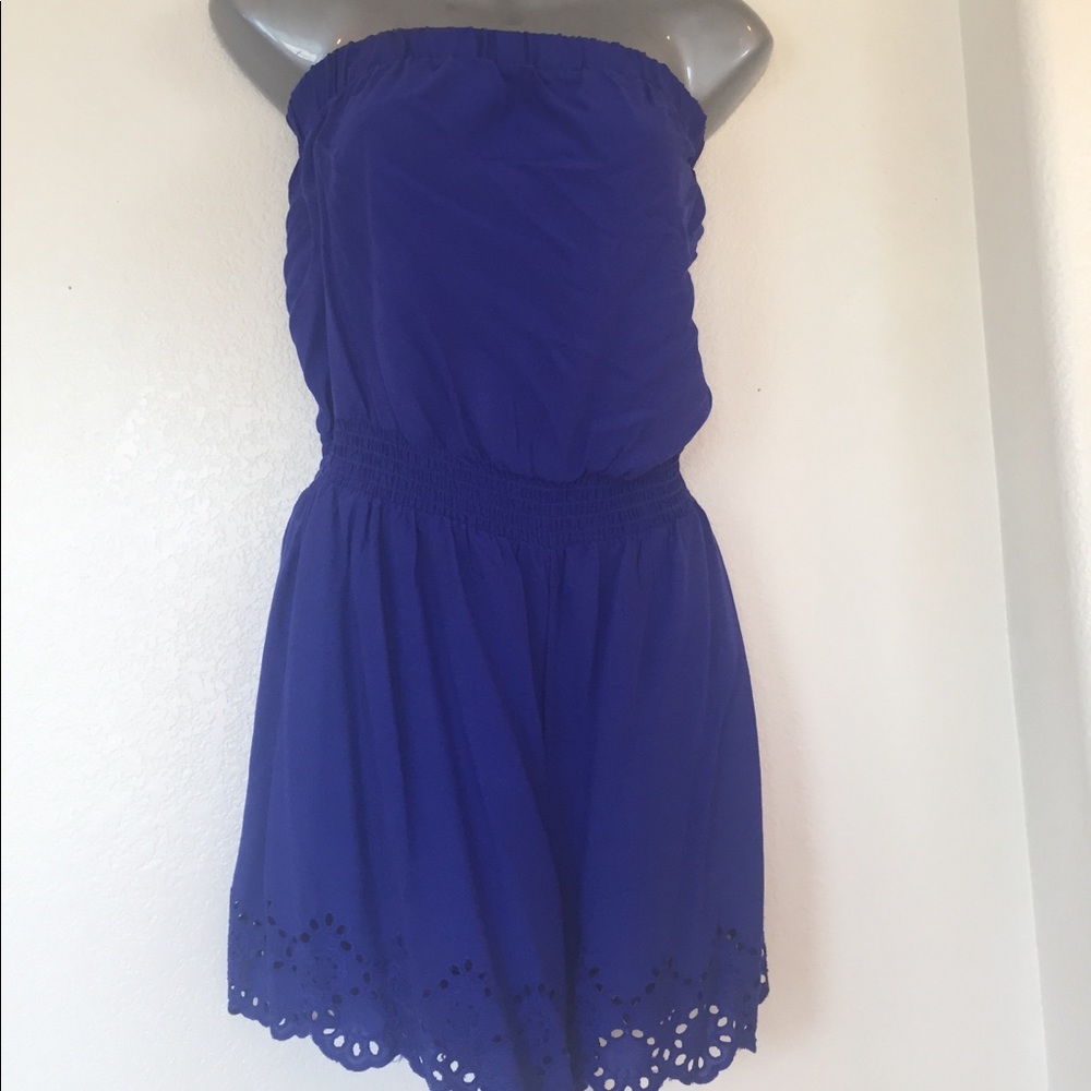 FOREVER 21 TUBE TOP SHORT/ JUMPSUIT &RUMPER