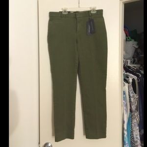 Banana Republic Green Ankle Length pants