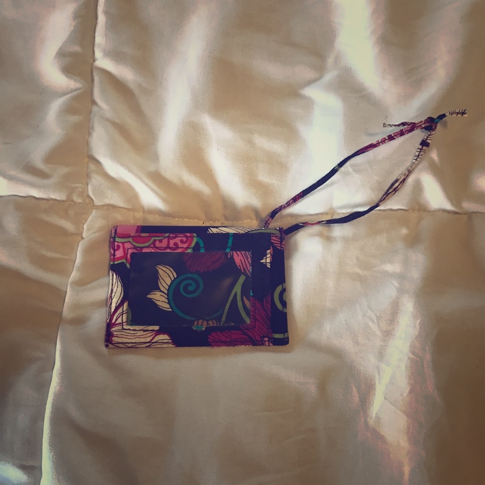 Vera Bradley luggage tag