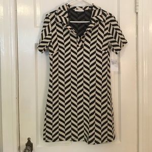 Short sleeve collared dress