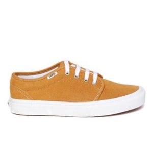 Vans mustard yellow classic sneakers / size 10.5