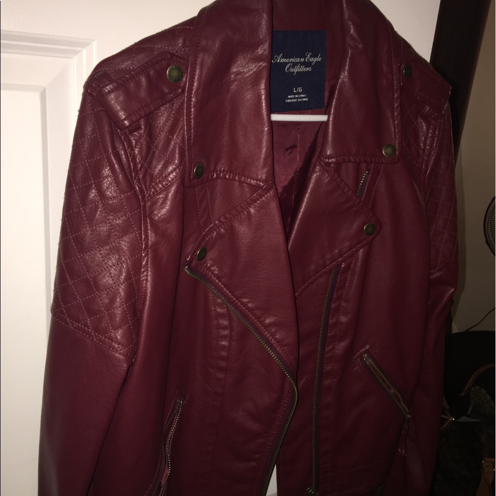 Leather jacket