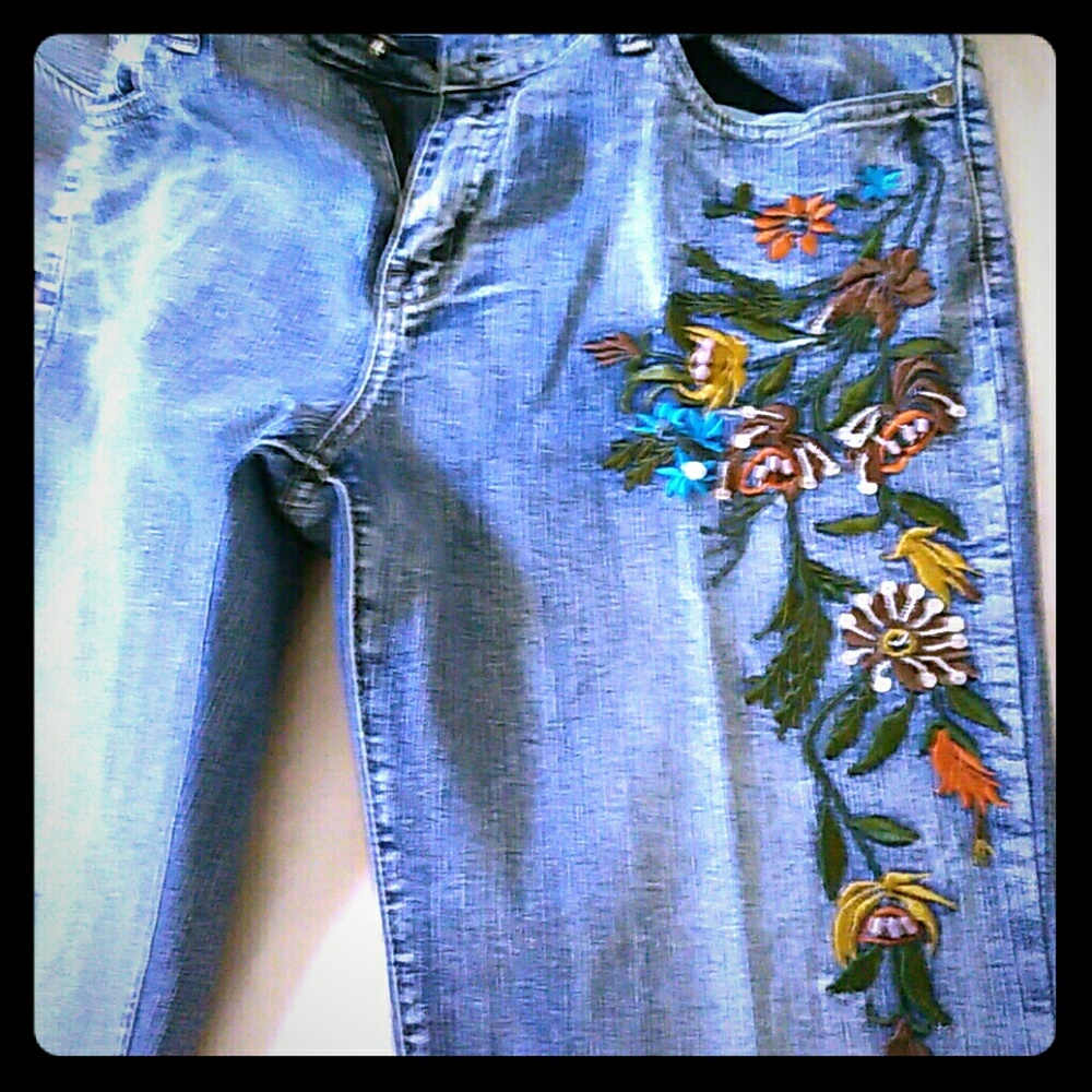 Embellished Jeans
