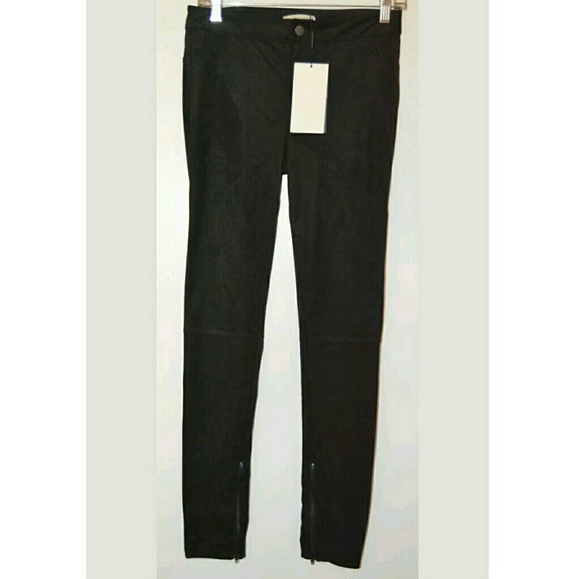 56 off Calvin Klein Jeans Pants Calvin Klein Size 26 Black Suede