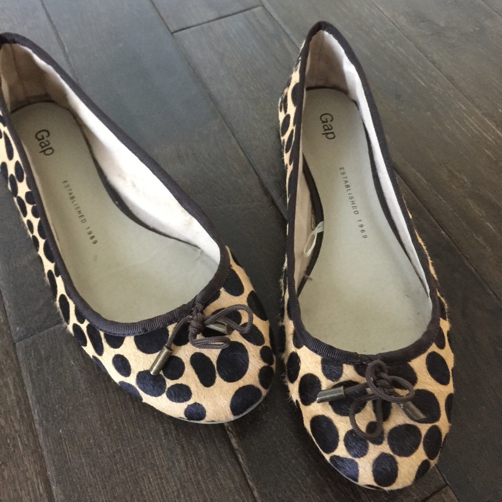 Gap cheetah print flats