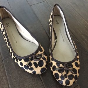 Gap cheetah print flats