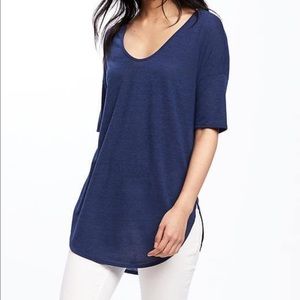 🔥BOGO Old Navy tunic top in Navy
