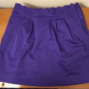 Purple J. crew Skirt