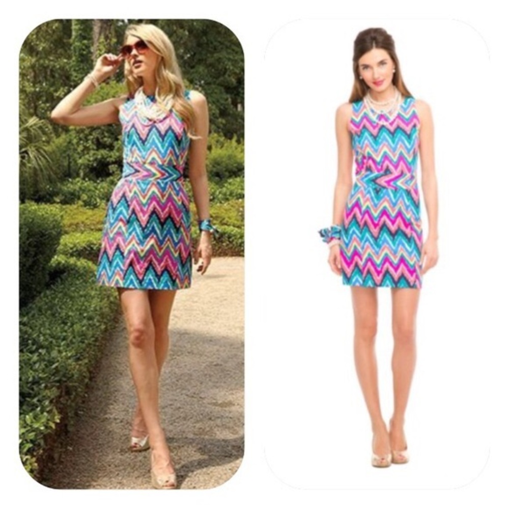 NWT Lilly Pulitzer Multi Hearts A Flutter Dress