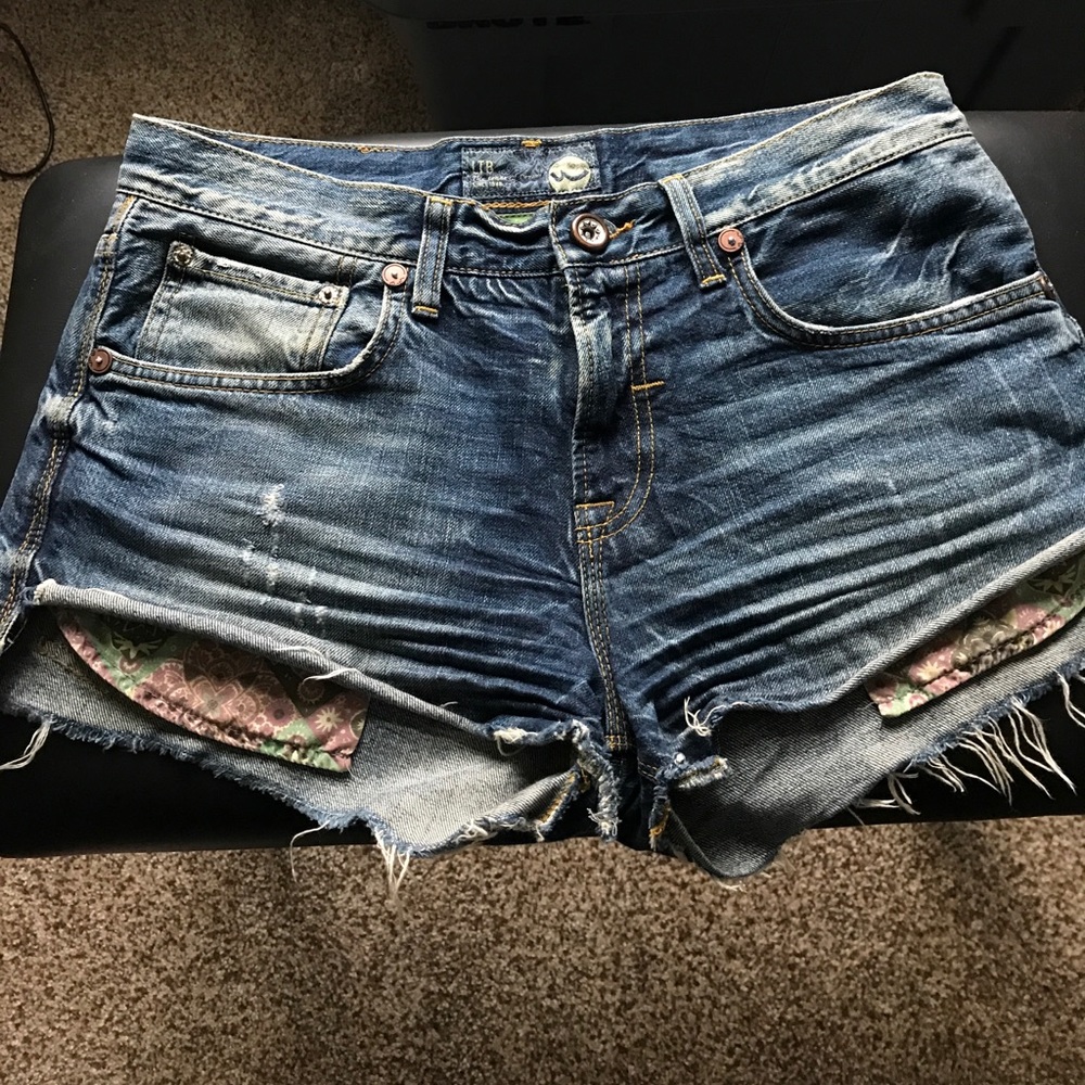 "Boyfriend" Denim Short Shorts