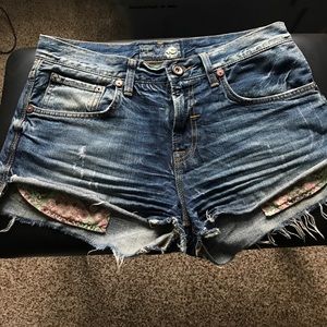 "Boyfriend" Denim Short Shorts