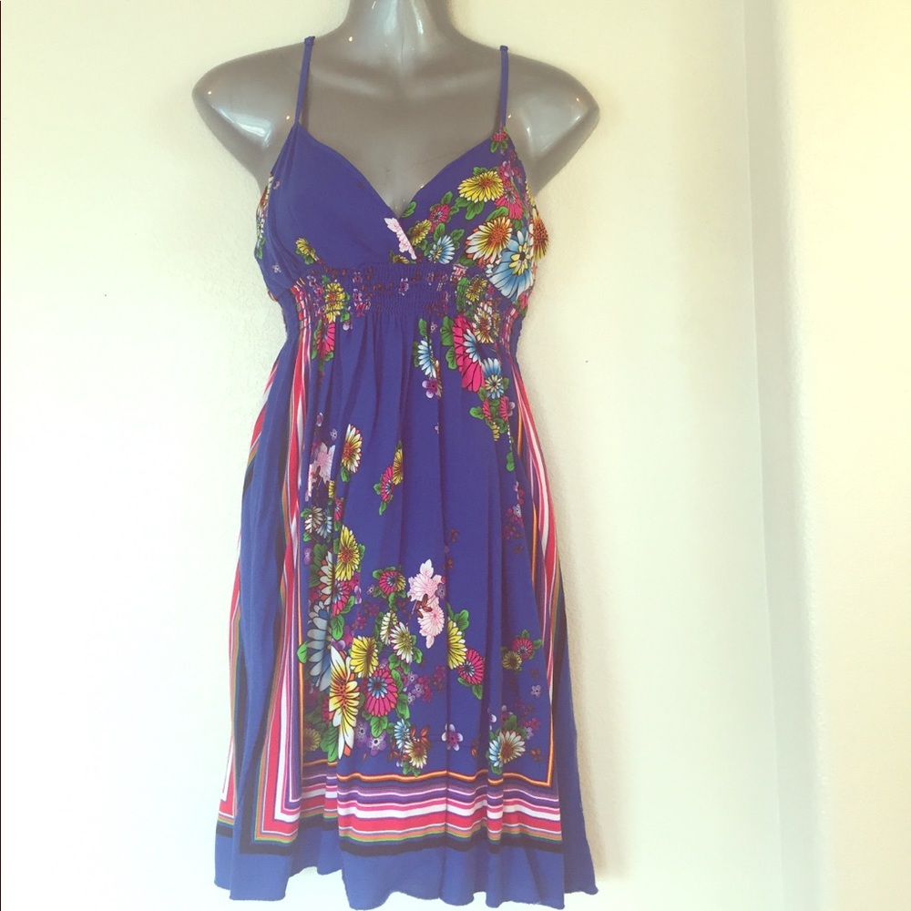 FOREVER 21 blue dress