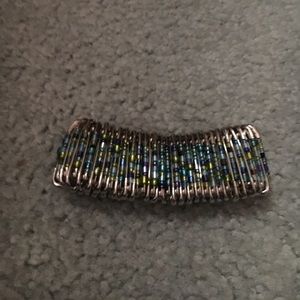 Safety pin bracelet