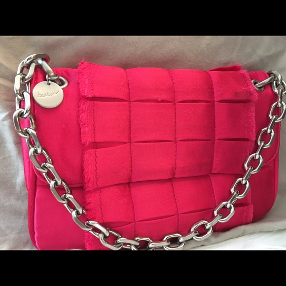 Botkier satin bag w/ chain strap - Picture 3 of 7