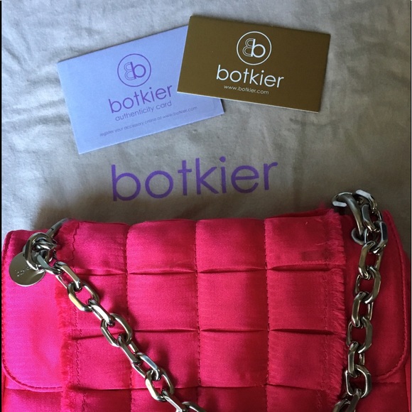 Botkier satin bag w/ chain strap - Picture 7 of 7