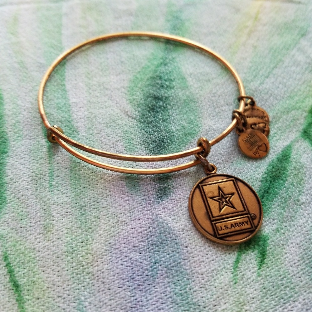 Alex And Ani (+) Energy US Army Bracelet