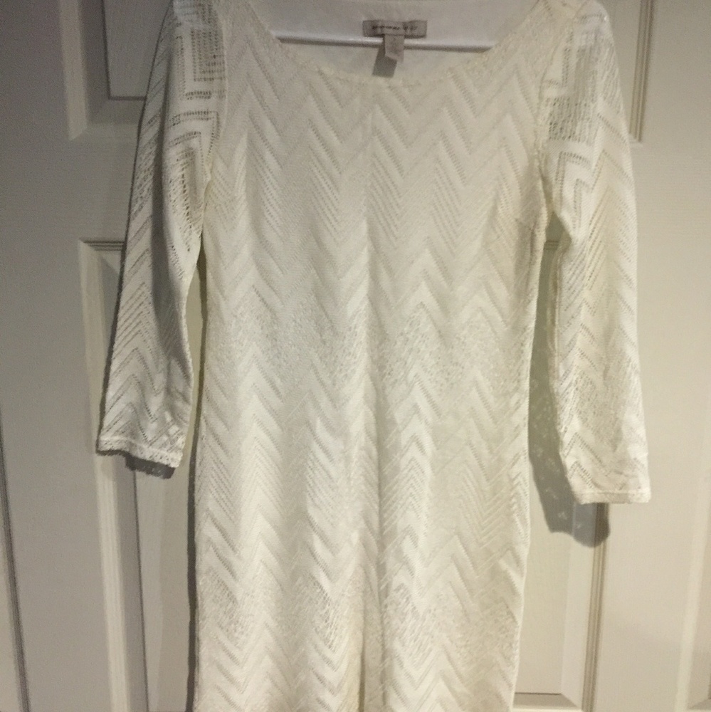 Banana Republic white dress