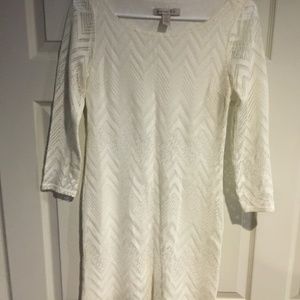 Banana Republic white dress