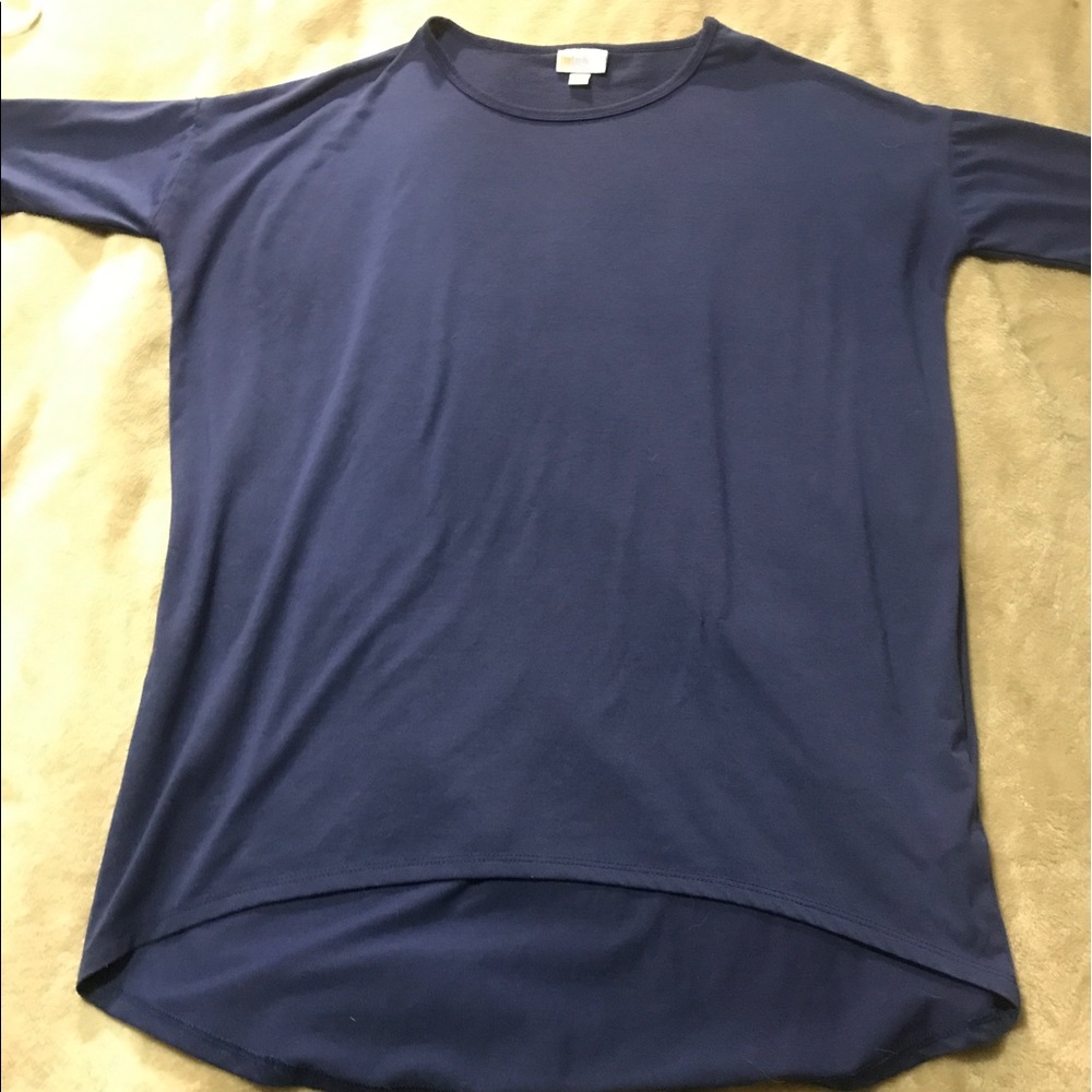 LuLaRoe XXS Irma in dark royal blue
