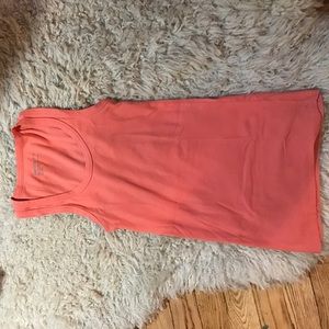 Women's peach tank top