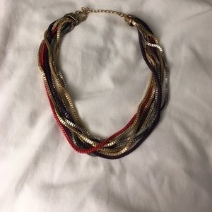 Multi color necklace