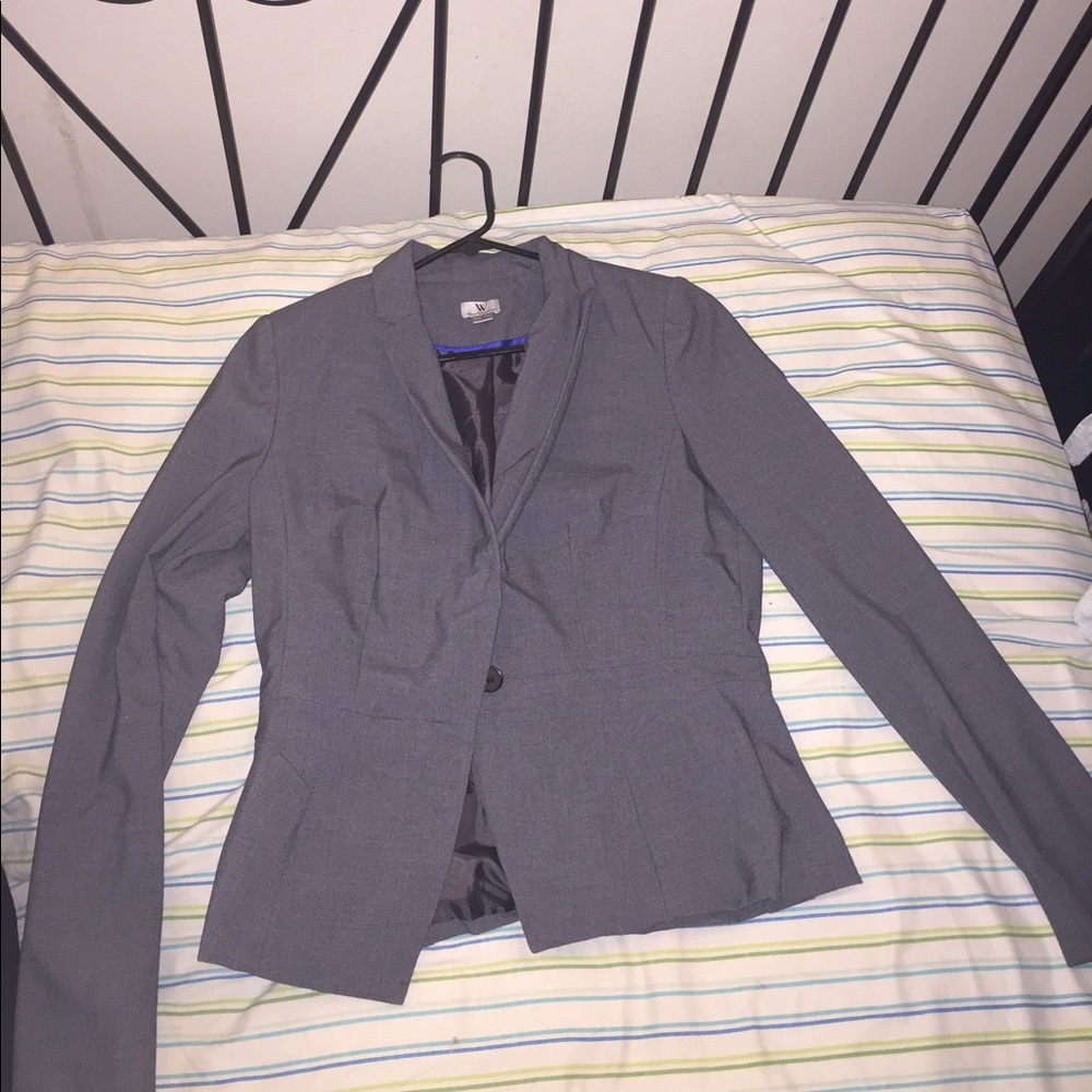 Dark Gray Worthington Blazer
