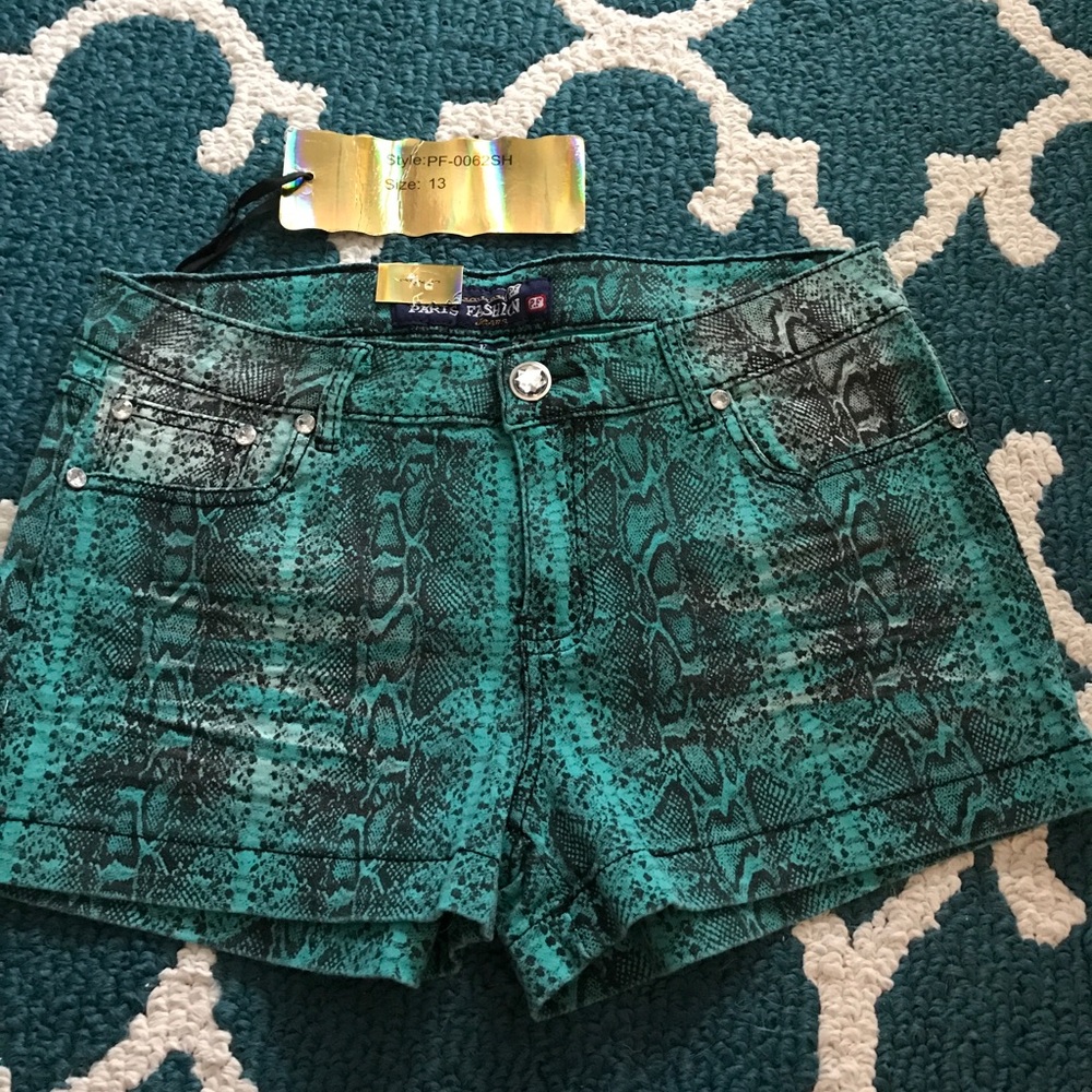 New, Paris Fashion Jean shorts