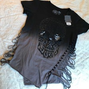 BNWT Affliction Top sz S