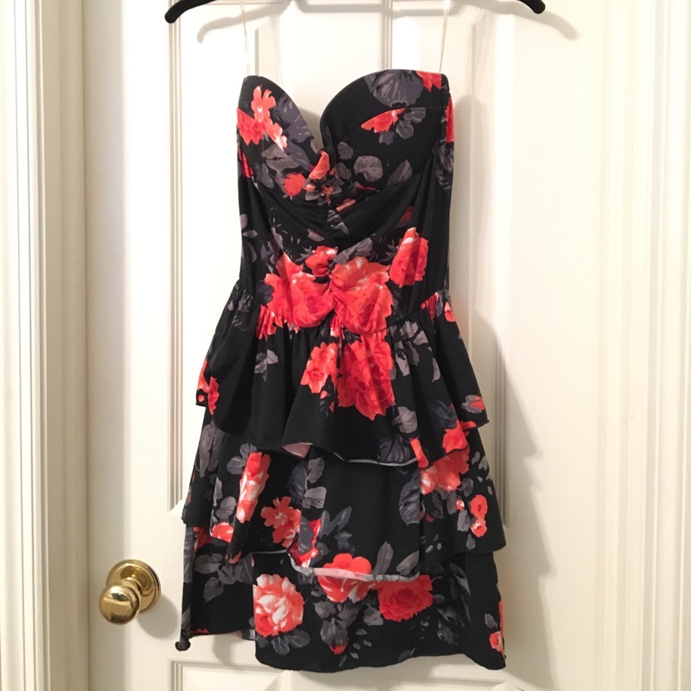 Strapless Flirty Dress