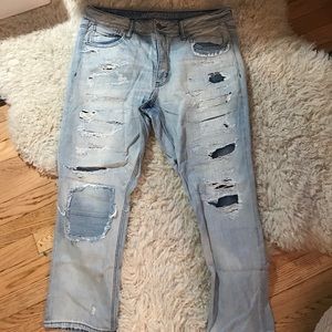 Women's ripped jeans