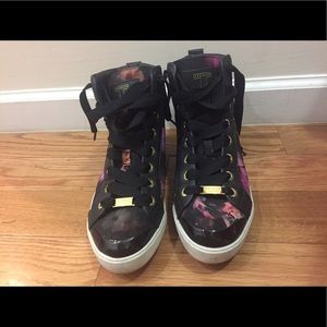 Ted Baker Floral Hightop Sneakers, 9