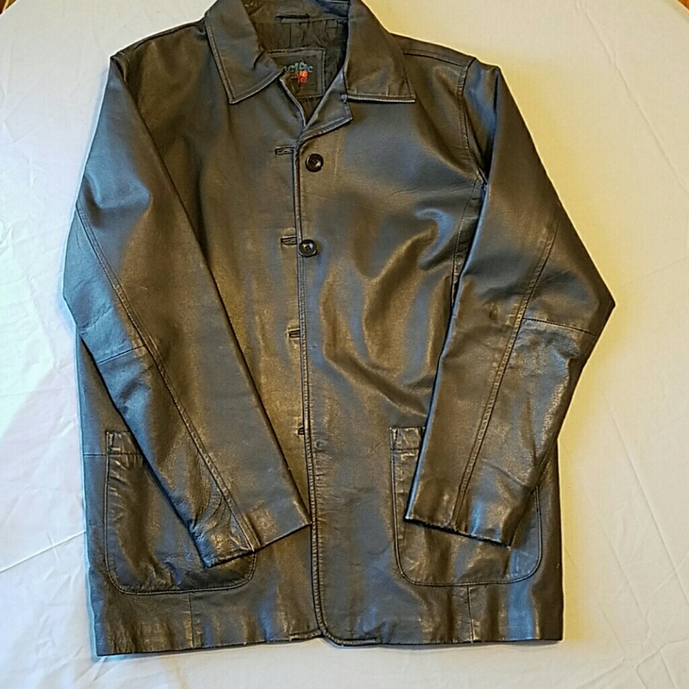 Leather Jacket med