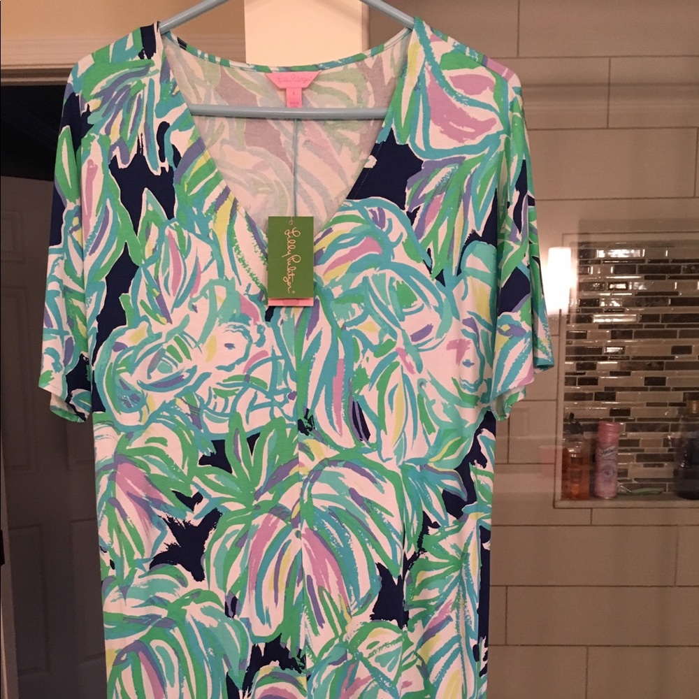 NWT Lilly Pulitzer LINDLEY CAFTAN DRESS 👗🌺🌸☀️