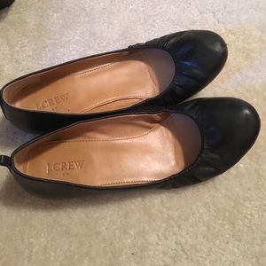 Jcrew black flats
