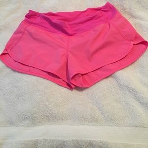 Speed shorts size 6 hot pink