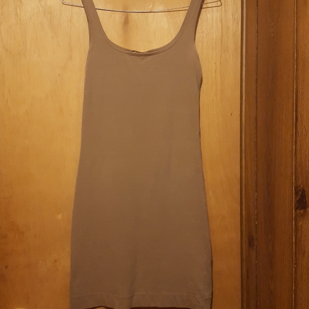 Taupe Bodycon Dress