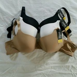 3 pack Soft cup bras