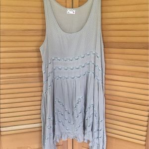Free People Lace Trapeze Slip Dress