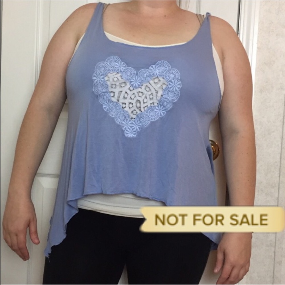 Blue tank