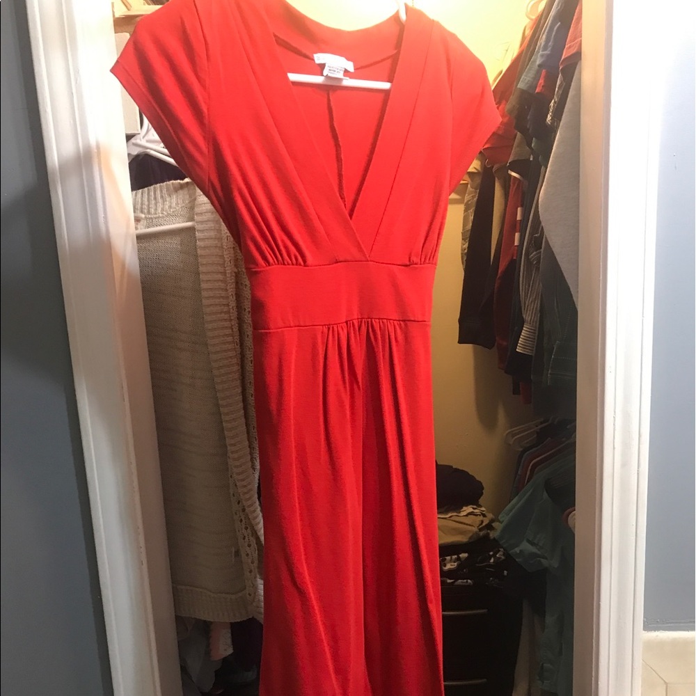 Red Body Central dress