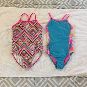 Swimsuits (Girl) Op sz 7/8 (NWOT) & Justice sz 7