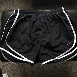 Classic Nike Running Shorts in Black