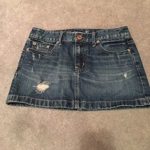 American Eagle jean skirt!