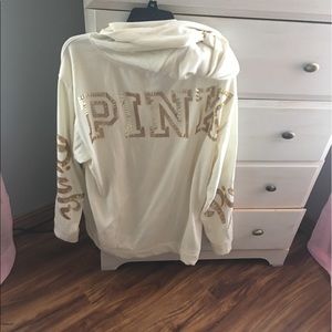 VS Pink Bling Hoodie shirt