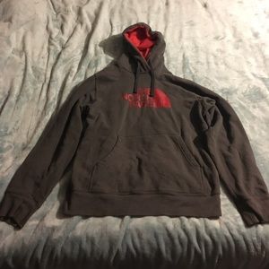 The North Face sweatshirt