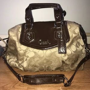 Coach Ashely Signature Satchel