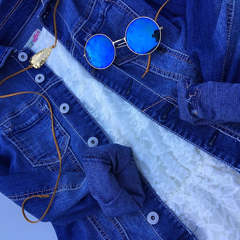 Cropped Denim Jacket