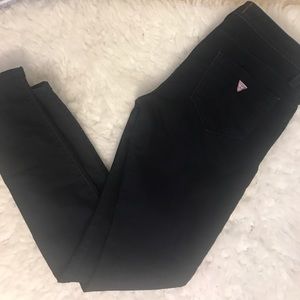 Dark indigo denim Guess skinny jeans